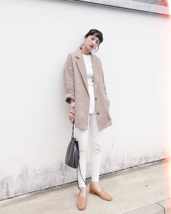 亞麻材質　亞麻衣服穿搭